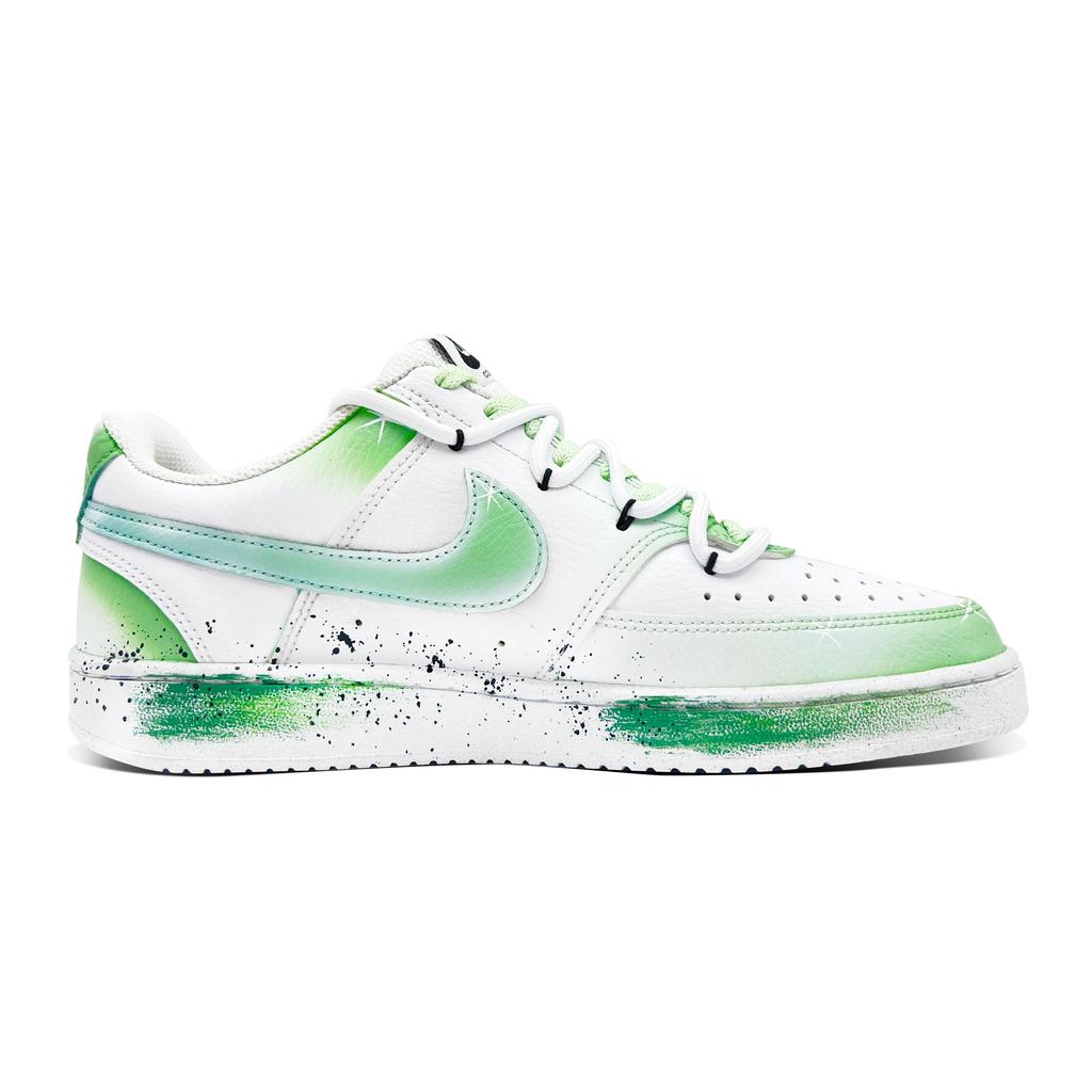 Nike Court Vision 1 Low Top Skateboard Shoes Unisex Green DH2987-101(Team656-)