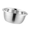 Kitchen Basin Set Serving Basket Fruit Washing Basket Stainless Steel Texture Suitable for Home Cooking Efficiency