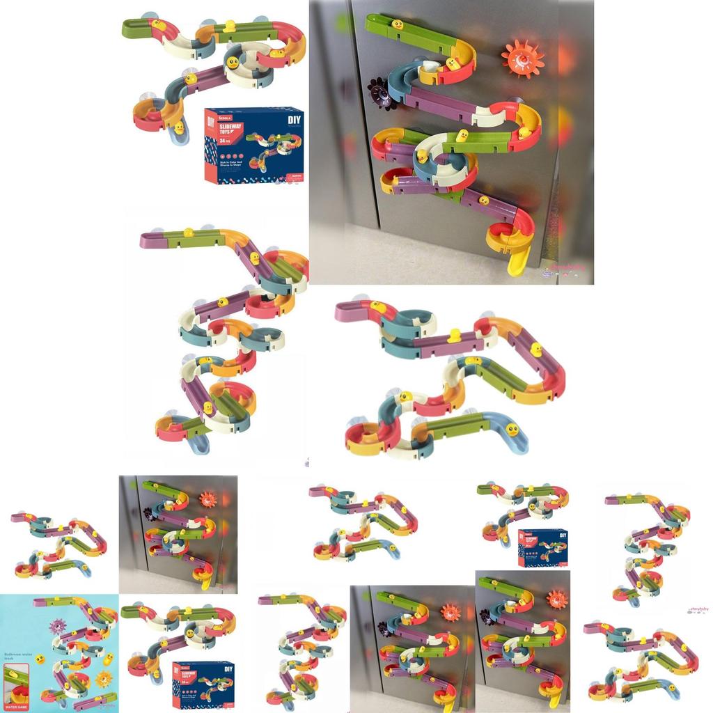 Fun Duck Bathroom Diy Water Track Toy For Kids