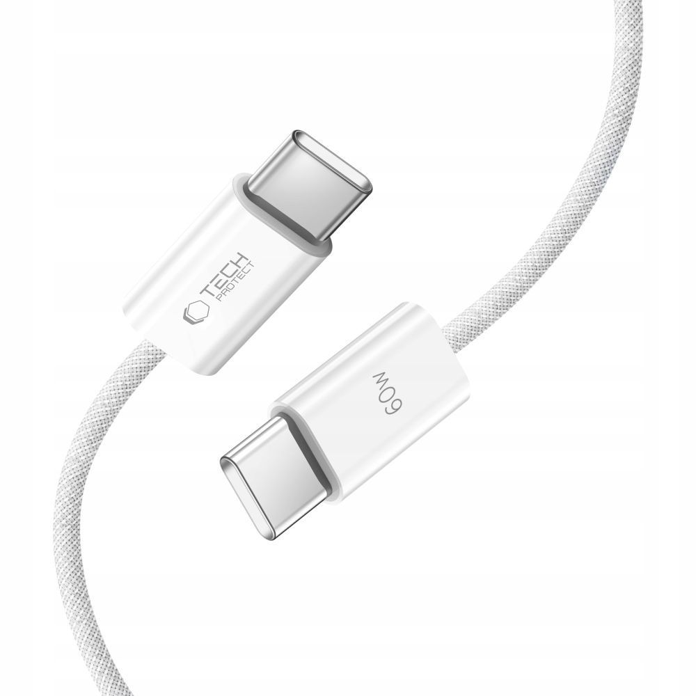 Tech-Protect Ultraboost Classic Type-C Cable Pd60W/3A 100Cm White