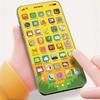 1 Set Smartphone Early Mobile Phone With Light Touch Screen Phone Rechargeable 10000 Functions Educational Content Kids Toy