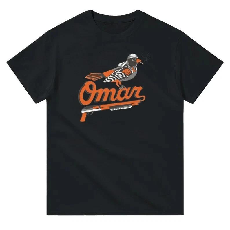 Omar Baltimore Heavyweight Unisex Crewneck T Shirt M