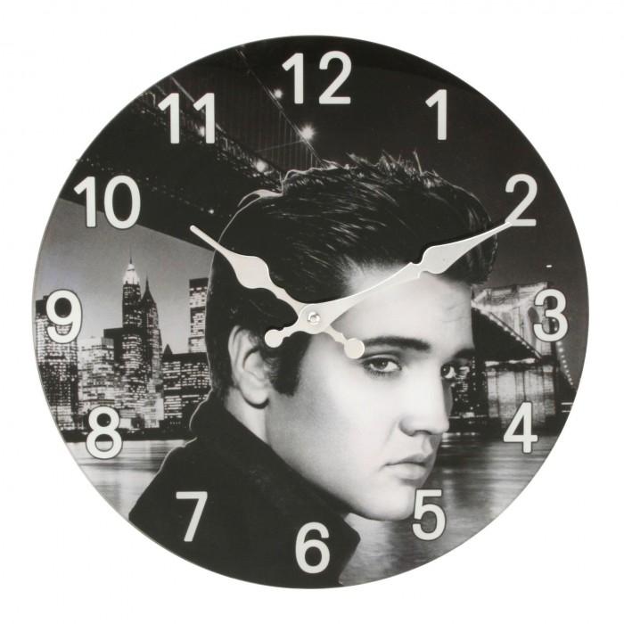 Iconic Collection Glass Wall Clock 30cm