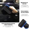 2 PCS Tire Waxing Applicator Pad, Easy Grip Hex Logic Tire Shine Dressing Applicator Sponge, Universal Automotive Tire Polishing Sponge Pads,