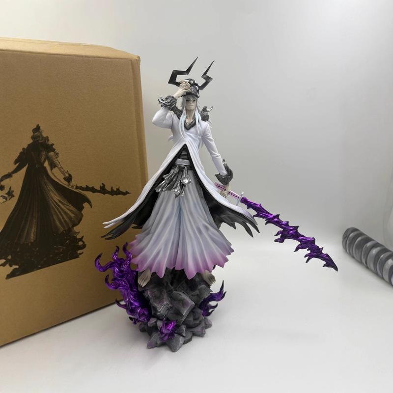Bleach Kurosaki Ichigo Two Forms Large Anime Figure Model Statue Boys Collection Desktop Decoration Ornament Toys Gifts