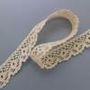 Hollow Lace Cotton Thread Lace Accessories Fabric Clothing Curtain Material Decorative Embroidery Wide Lace Trim