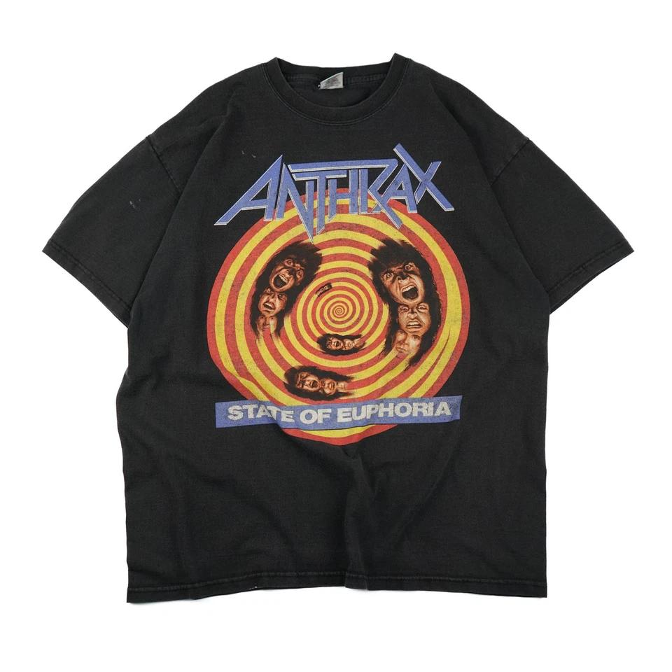 Vintage 2000s Anthrax State of Euphoria T-Shirt S