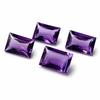 AAA Natürlicher Amethyst Rechteckig Facettierter Edelstein Kalibriert Lose Stein Lila Amethyst für Schmuckherstellung Februar Geburtsstein Sondergrößen Verfügbar
