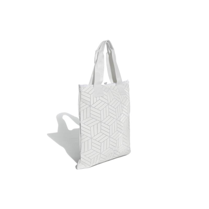 Adidas Originals Polyurethane Tote Bag Shopping Bag Shoulder Bags Handbags Unisex Pure White Adidas DY2970