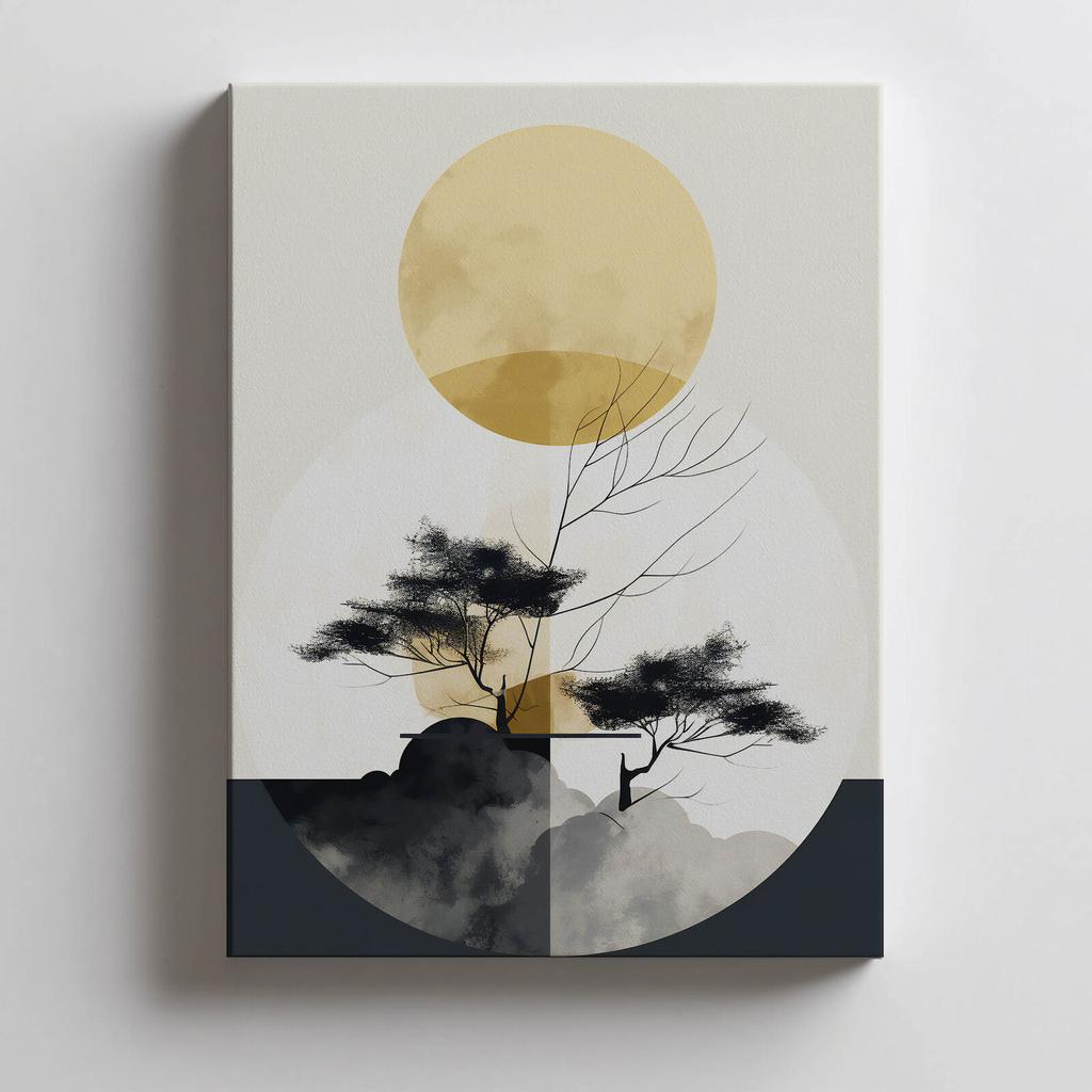 Harmonia Natury Harmonia Natury, 50X70 Cm, Rama Aluminiowa Czarna, Papier Matowy 230 Gsm