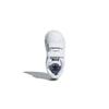 Adidas Originals Stan Smith Series Casual Comfortable Durable Low-Top Walking Shoes Baby Shoes White Silver AQ6274