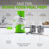 1pc Portable Manual Vegetable Cutter Slicer Multifunctional Round Rotate Mandoline Slicer Potato Cheese Kitchen Gadgets