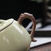 Ru Kiln Ceramic Teapot - Auspicious Dragon Stone Ladle
