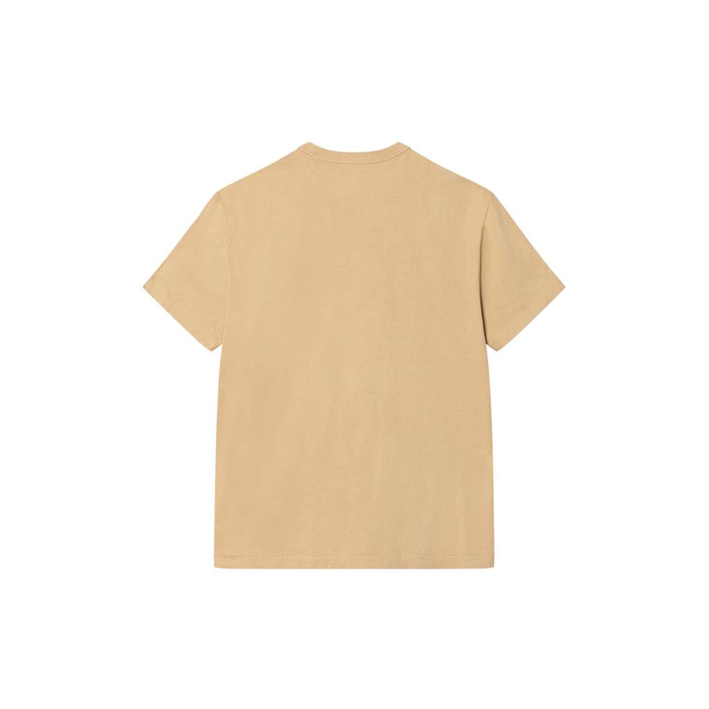 Polo Ralph Lauren Solid Color Big Pony Embroidered Casual Crew Neck Short Sleeve T-Shirt Men Tops Beach-Beige MNPOTSH1N822176-250