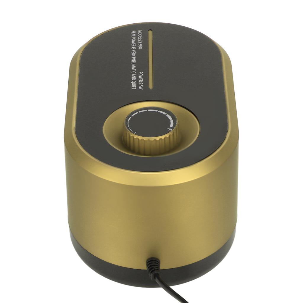 Aquarium Air Pump Ultra Quiet Operation Fish Tank Aerator for Aquarium Fish Tank Accessories Gold