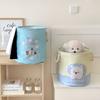 Space-Saving Laundry Hamper Cartoon Dirty Clothes Basket Cute Clutter Baskets  Dormitory