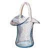 Vase with Handle Living Room Desktop Fish Tank Outdoor Artistic Decoration Floral Display ,
