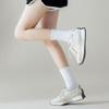 Unisex Unifarbene Rutschfeste Sportsocken: Schweißabsorbierend, Atmungsaktiv, Taillenbetonend, Lang, Herbst/Winter, Minimalistischer Stil