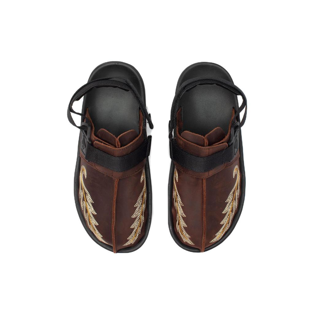 Mountain Research x Reebok Beatnik Sandál Hnědá Unisex Tenisky Štětinová Hnědá Jádrově Černá Čistě Šedá-7 GX9718