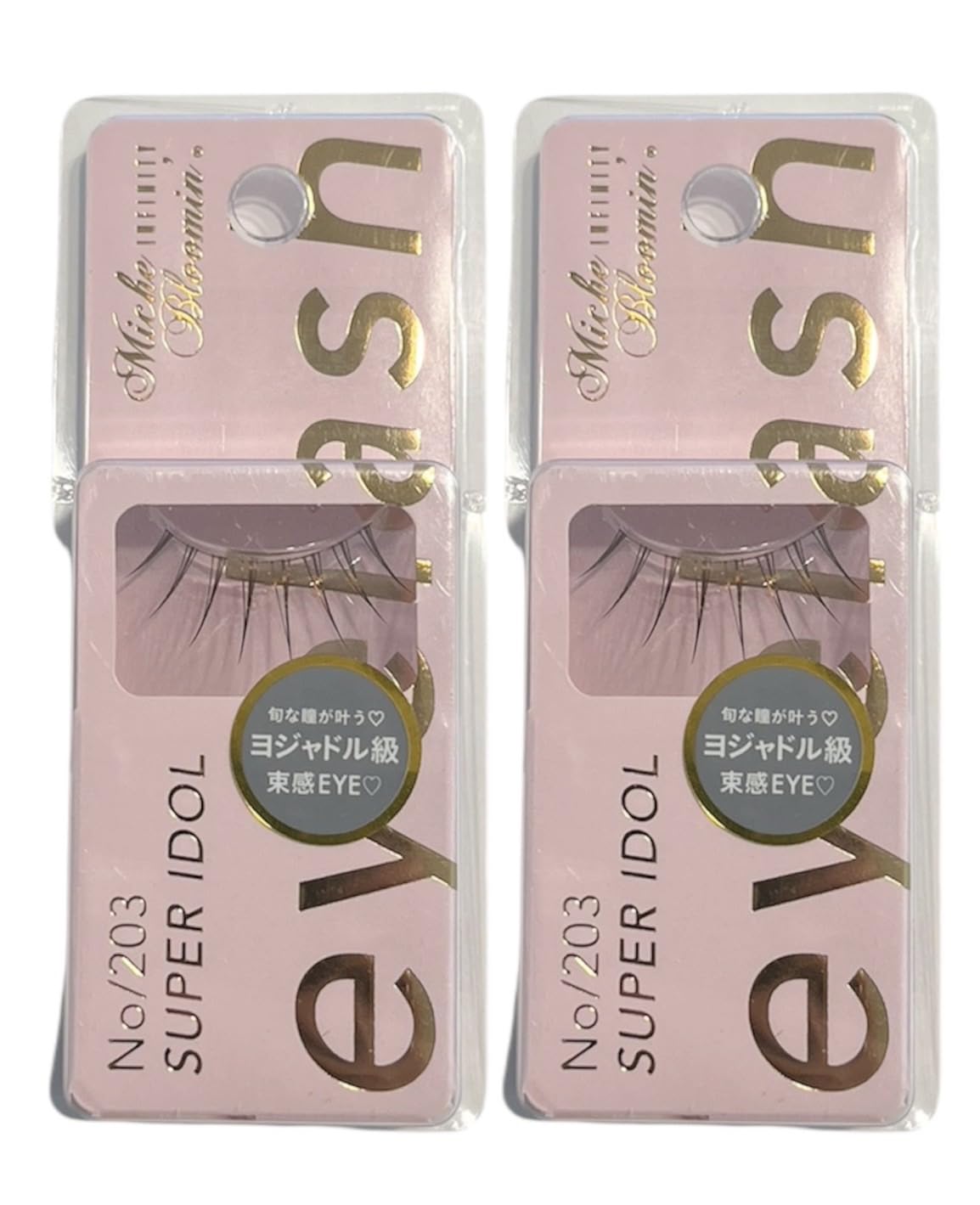 

из Mish Bloomin Super Idol Infinity Skin Коричневый с клеем [Набор 2] № 203