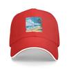 Tropical Beach Baseball Caps Fashion Casquette for Unisex Women Adjustable Casual Trucker Hats for Sports Outdoor Activities