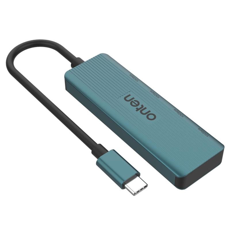 

ONTEN UC620 15cm Cable Type-C to 4xUSB-C USB3.2 Gen2 Ports USB Hub Laptop Phone Adapter A