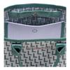 Lululemon Classic 8L Knitted Large Capacity Tote Bag Shopping Bag Shoulder Crossbody Women Tote Blue-Green LW9FTRS-071815