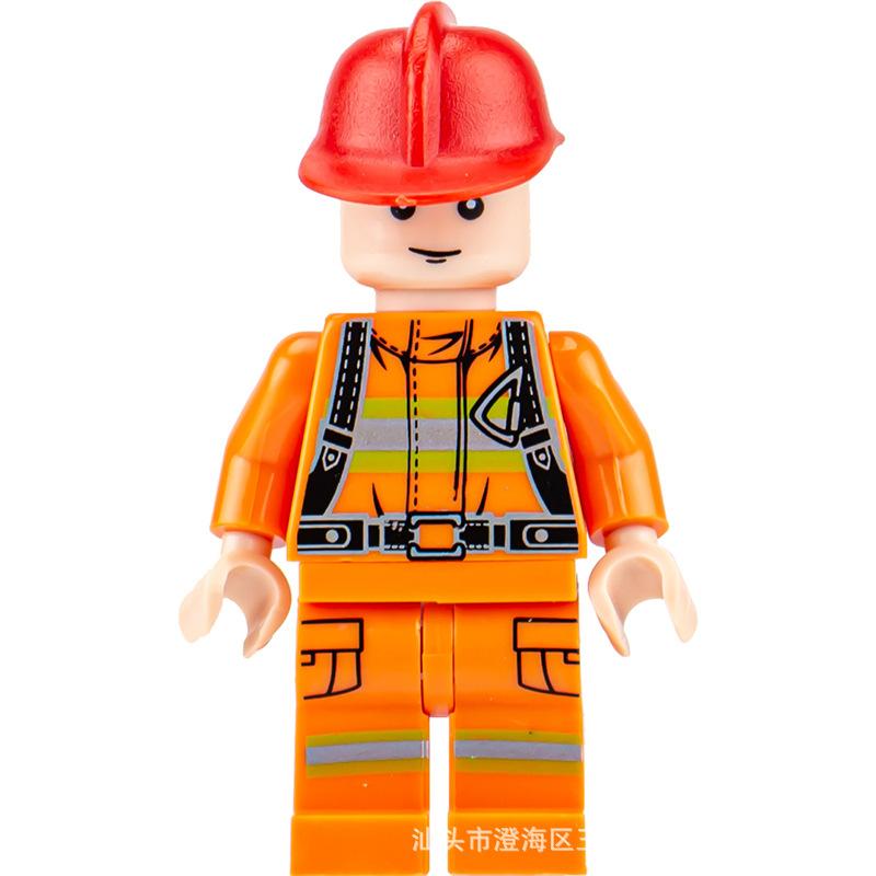 Ninja Warrior Superhero Military Doll Building Block Toy