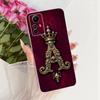 For Xiaomi Redmi Note 12S 4G Case Cute Crown Letters Cover 6.43'' Soft Slim Phone Case For Redmi Note 12S Note12S 4G Fundas Bags