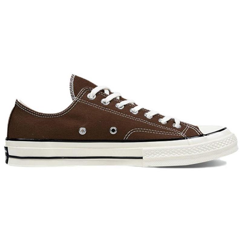Converse 1970s Chuck Taylor All Star Unisex Low Canvas Shoes Casual Wear-resistant Brown 170554C
