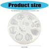 Creative Silicone Casting Molds Necklace Molds Silicone Texture Perfect for Necklace and Earrings with Fruit Shape