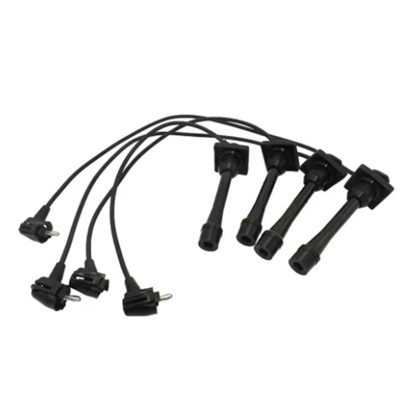 Ignition Cable Spark Plug 4X Set 90919-22327 9091922327 For Toyota Corolla 1.6L 1.8L 1993- 1997