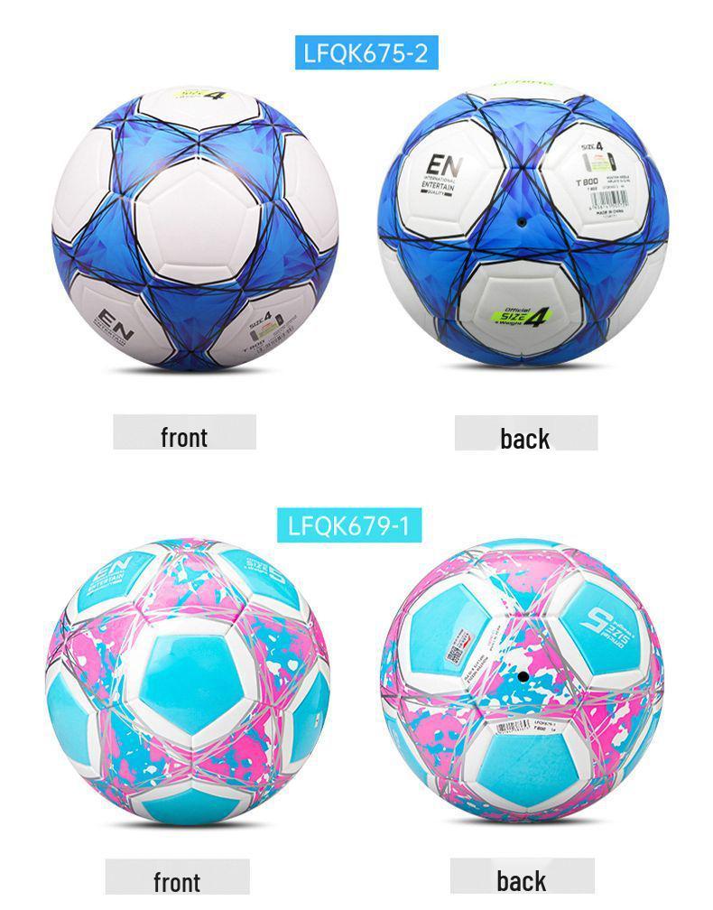 Football for All Ages: Size 3 for Toddlers, Size 4 for Children, Size 5 for Adults – Ideal for Training and School Competitions.