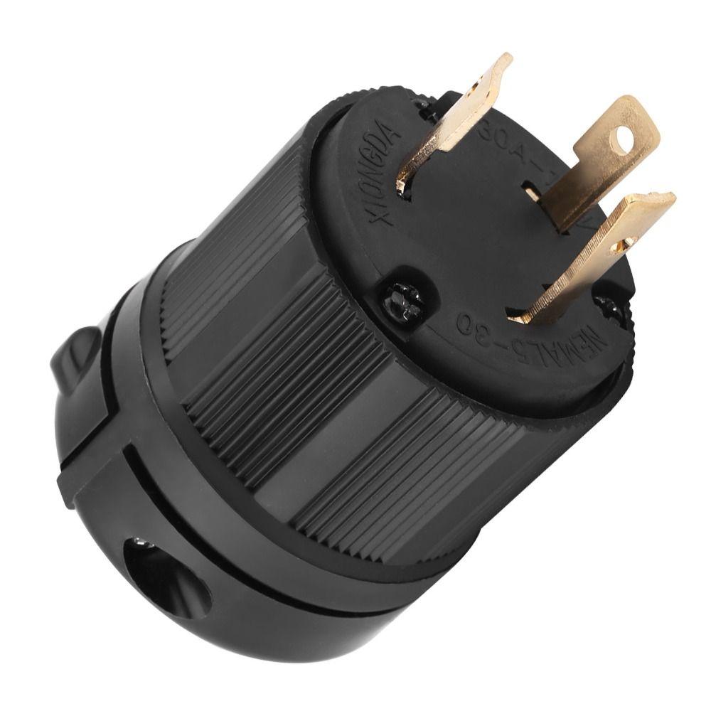 3 Pole Plug L5-30P Twist Lock Generator Plug Plug Adapter NEMA L5-30 Plug  Industrial Application