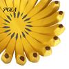 3D Printed Banana Fruit Bowl, Large Capacity Fruit Tray Holder, Decorative Fruit Shape Food Serving Plate for Kitchen, Dining Table