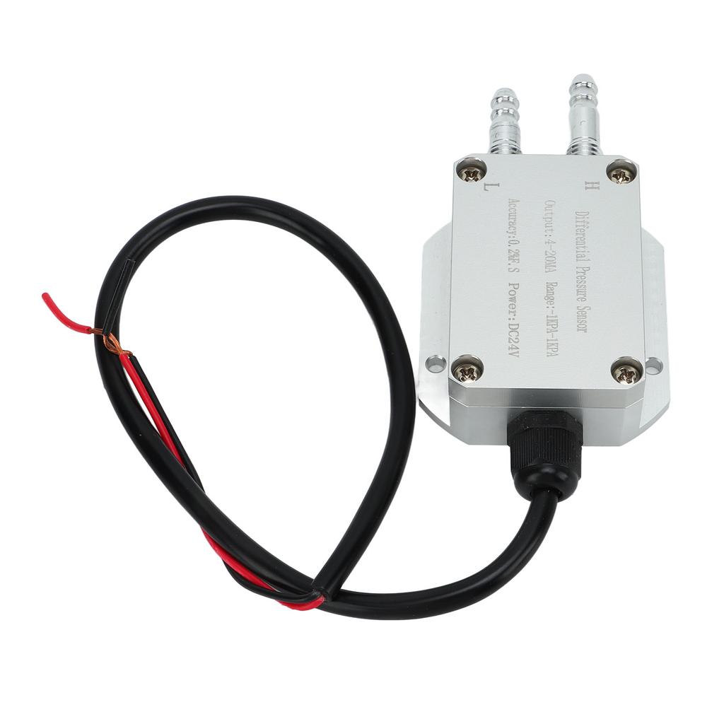 Wind Pressure Transmitter 4?20mA Differential Pressure Sensor ?1Kpa To +1Kpa High Sensitivity for