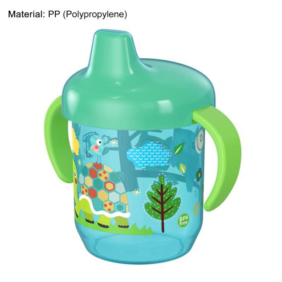 Kubek do karmienia dziecka klasy spożywczej odporny na ciepło PP dekoracyjny dla dzieci do nauki karmienia butelka na wodę dla dzieci