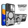 For Redmi Note 11 11s 11 Pro Case Slide Camera Shockproof Armor Phone Case For Redmi Note11 Pro Note 11 S 4G 5G Stand Back Cover