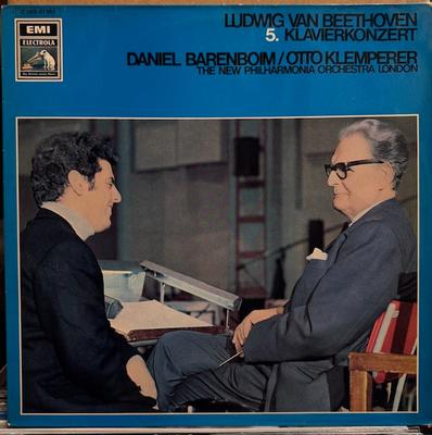 LP Record LUDWIG VAN BEETHOVEN  DANIEL BAREN  5. Klavierkonzert C06301 Die Stimme Sein Germany Classical Used
