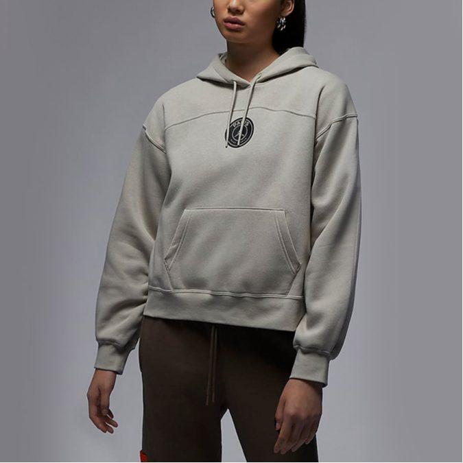 Jordan X PSG SS24 Sweatshirt Women's Stone Color DZ3267-230