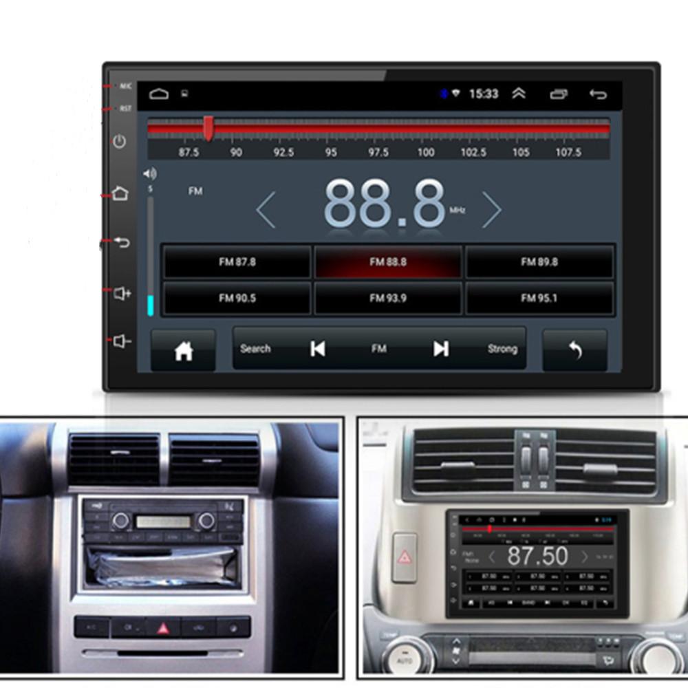 7-inch ultra-thin navigation all-in-one machine with-Android 9.1