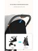 Lightweight Baby Stroller: Sit and Lie, One-Key Fold, Four-Wheel Shock Absorption, Outdoor Umbrella Car.