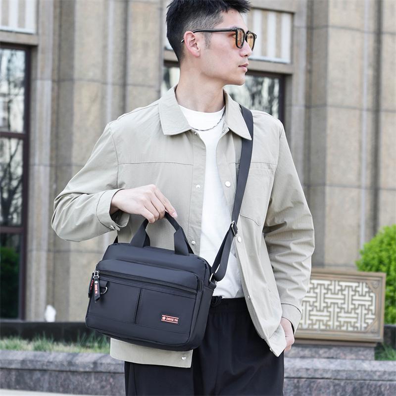 Crossbody Bag Men's Briefcase Handbag Travel Business Shoulder Bag