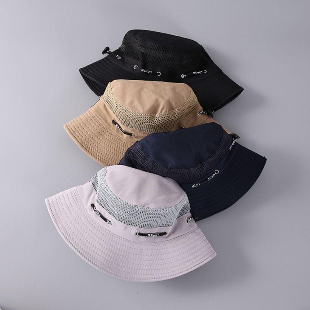Sweat-proof Fishing Bucket Hat Quick-dry Sun Protection Bucket Hat Fisherman's Hat  Travel