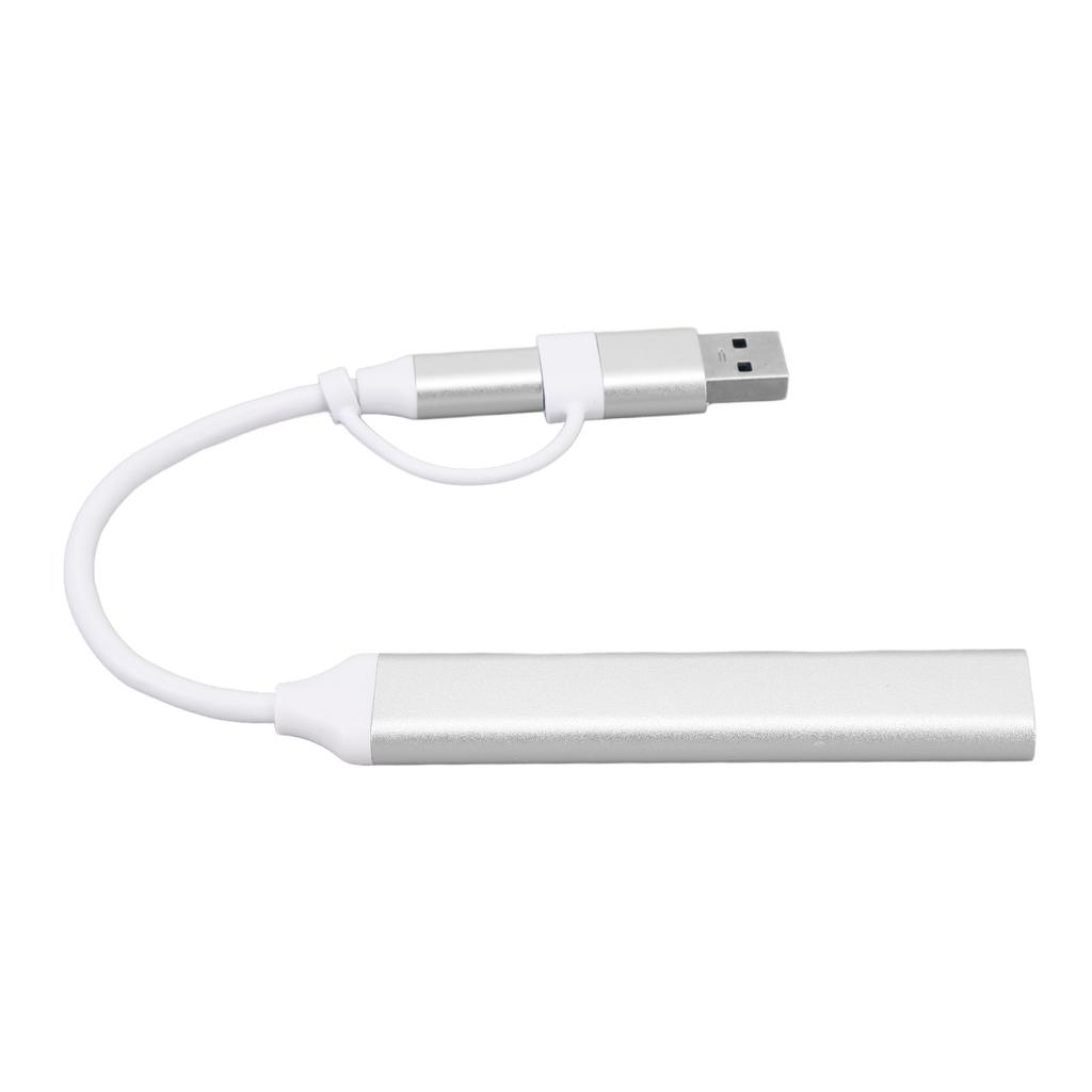 USB C Hub Víceportový adaptér Typ C a USB na 4xUSB Hub pro notebook, klávesnici, myš, USB disk