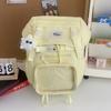 Japanese Ba Chi Pain Bag Ins Wind Junior High School Girl Large Capacity Backpack High School Student School Bag Casual Versatile Backpack