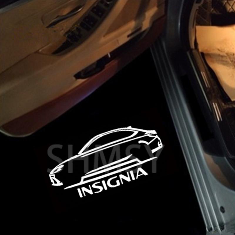 

2Pcs Car Lights Accessory LED Door Projector Courtesy Lamp For Opel Insignia 2009-2018 2017 2010 2016 2011 2015 2012 2014 2013