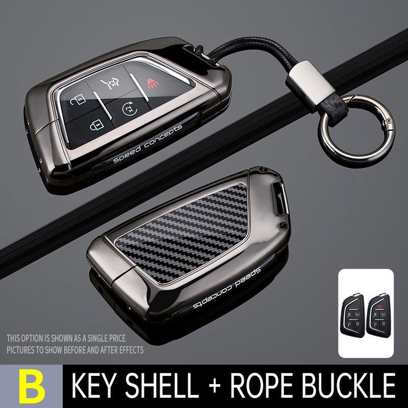 Cadillac Key Cover: High-End Metal Shell for XT6, XT5, CT5, XT4, CT6, ATSL, XTS