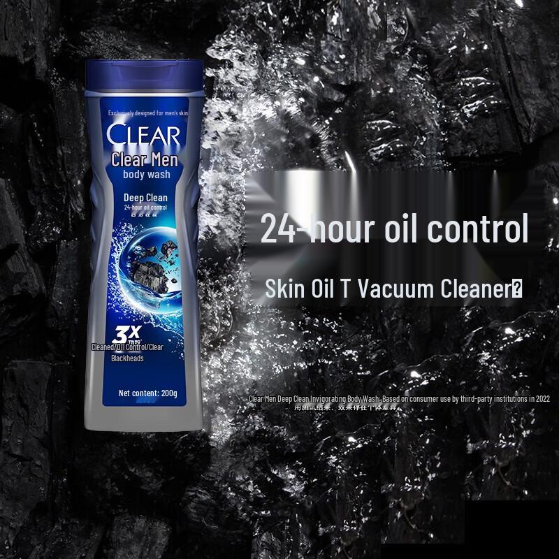 Clear Men's Body Wash