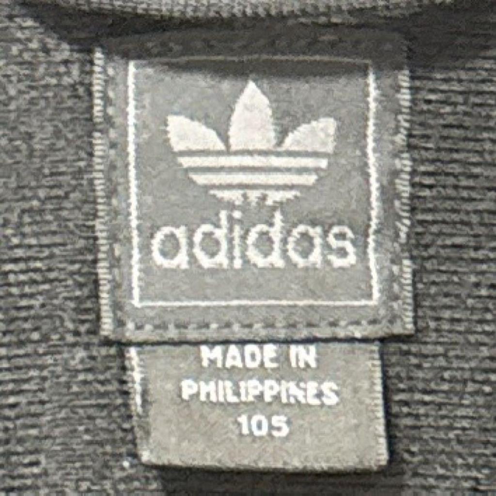 [USED] Adidas Track Jacket with Embroidered Trefoil Logo and Brushed Lining